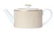 Steelite 82115AND0337L Teapot Lid, Diamond William Edwards Bone China 3.875"x2.375"x1.375", - 6/Case 1 image