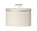 Steelite 82115AND0341 Sugar Lid, 4.125" x 2.875" x 1.0", William Edwards Bone China - 1 Dozen 1 image