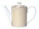 Steelite 82115AND0542L Beverage Pot Lid, 2.375" x 1.375", Bone China, Diamond Edwards - 1 Dozen 1 image