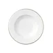 Steelite 82120AND0105 - Rim Bowl, 8 oz (8.75" x 1.375"), Round Bone China, Fizz Black Grey - 1 Dozen 1 image