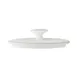 Steelite 82122AND0341 Oval Sugar Bowl Lid, 4.125" x 2.875" x 1.0", Bone China, Taupe - 1 Dozen 1 image