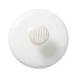 Steelite 82122AND0542L Connoisseur Beverage Pot Lid, 2.375" x 1.375", Bone China, Taupe - 6/Case 1 image