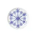 Steelite 82124AND0295 Butter Dish Coupe, Bone China, Sultans Garden Blue, 4.75" x 0.625", 1 Dozen 1 image