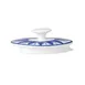 Steelite 82124AND0337L Cup Teapot Lid, 3.875" x 2.375" x 1.375", China, Sultans Garden Blue - 6/Case 1 image