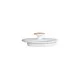 Steelite 82125AND0337L Oval Bone China Teapot Lid, 3.875" x 2.375" x 1.375", Quanta Design - 6/Case 1 image