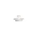 Steelite 82125AND0542L Beverage Pot Lid, 2.375" x 1.375", Bone China, Quanta Pattern - 6/Case 1 image