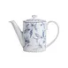 Steelite 82131AND0415 - 4-Cup Hive Blue Bone China Teapot, 28 oz (5.0" x 6.5"), With Lid - 6/Case 1 image