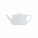 Steelite 82132AND0337 Oval Teapot, 19.4 oz, 9.25" x 3.75" x 3.5", Bone China - 6/Case 1 image