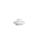 Steelite 82134AND0467L Teapot Lid, 2.625" x 1.375", Bone China, Quill William Edwards - 6/Case 1 image