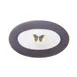 Steelite 82135AND0337L Oval Teapot Lid, Bone China, 3.875" W x 2.375" D x 1.375" H - 6/Case 1 image