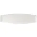 Steelite 9001C085 Rectangular China Platter, 14" x 4", Vitrified, Rim, Oven Safe to 530°F - 1 Dozen 1 image