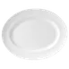 Steelite 9001C392 - Oval Platter 13.0" x 10.25", Monaco Vogue, Alumina, Oven Safe to 530°F - 1 Dozen 1 image
