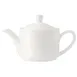 Steelite 9001C661 - Vogue 15‑oz Coffee Pot/Teapot, 8.375" x 3.5", Vitrified China, Lid - 6/Case 1 image