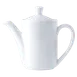 Steelite 9001C668 - Monaco Vogue China Lid for Coffee/Tea Pots, Safe to 530°F (275°C) - 1 Dozen 1 image