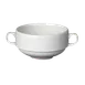 Steelite 9032C735 Soup Cup, 10 oz, 6.0" x 2.25", Vitrified China, Oven Safe 530°F, Stackable - 36/Case 1 image