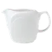 Steelite 9102C463 - 5‑Oz Bianco Creamer Pitcher, 4.375"×2.5"×3" China Oven Safe 530F Deco - 1 Dozen 1 image