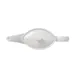 Steelite 9117C1207 Beverage Pot Lid, White Ceramic, Vitrified, Oven Safe 530°F/275°C, Design - 6/Case 2 image