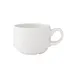 Steelite 9120C1305 - 3.0 Oz Stacking China Cup, 3.375" x 1.875" Alumina Ceramic, Stackable - 1 Dozen 1 image