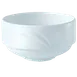 Steelite 9300C512 - Unhandled Soup Cup 10 oz (4.25" x 2.25"), China Alvo, Oven Safe 530°F - 36/Case 1 image