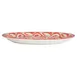 Steelite A121P245 Oval China Platter, 13.625" x 10.75" Narrow Rim, Coral Puebla China, 1 Dozen 2 image