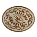 Steelite A122P245 - Oval Narrow‑Rim China Platter, 13.625" x 10.75" Brown Vitrified Puebla - 1 Dozen 1 image