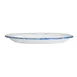 Steelite A330P137 - Oval China Platter 13-1/2" x 10", Matte White, Vitrified, Rolled Edge - 1 Dozen 2 image