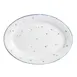 Steelite A330P137 - Oval China Platter 13-1/2" x 10", Matte White, Vitrified, Rolled Edge - 1 Dozen 1 image