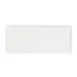 Steelite A900P058 - Rectangular 11-3/8" x 5" Vitrified China Platter, Matte White Finish - 1 Dozen 1 image