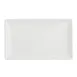 Steelite A900P184 - 10" x 6" Rectangular China Platter, Anfora Sedona Matte White - 1 Dozen 1 image