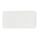 Steelite A900P215 - 12" x 6-1/4" Rectangular Platter, Vitrified China, Matte White - 1 Dozen 1 image
