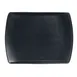 Steelite A901P027 Platter, 9-3/4" x 7" Rectangular Vitrified China, Anfora, Sedona Black - 1 Dozen 1 image