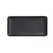 Steelite A901P058 - Matte Black Rectangular China Platter 11-3/8" x 5" Vitrified - 1 Dozen 1 image