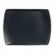 Steelite A901P251 - Rectangular 8" x 6" Vitrified China Platter, Anfora Sedona Black - 1 Dozen 1 image