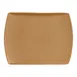 Steelite A902P027 - Anfora Sedona Toffee Rectangular Platter, 9-3/4" x 7", Vitrified China - 1 Dozen 1 image