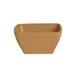 Steelite A902P042 - Rectangular 4 oz Fruit Bowl, 3-3/8" x 2-5/8" x 1-7/8", China Toffee - 1 Dozen 1 image
