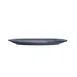 Steelite A940P128 Anfora Blue/Gray Glazed Oval China Platter 13-1/2" L x 9" W with Shadow Rim - 6/Case 2 image