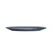 Steelite A940P129 - Oval China Platter 8" x 6", Blue/Gray Glaze with Shadow Rim - 1 Dozen 2 image