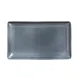 Steelite A940P184 - Rectangular China Platter, 10" x 6" x 1-3/4", Denali Gray - 1 Dozen 1 image