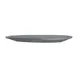 Steelite A941P129 - Oval Anfora Platter, 8" x 6" Denali Matte Gray, China - 1 Dozen 2 image