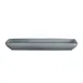 Steelite A941P184 - Rectangular China Platter, Anfora Design, 10" x 6", Denali Matte Gray - 1 Dozen 2 image