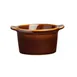Steelite B008P130 - 9-3/4 oz Caramel Glaze Double-Handle Bowl, 2-3/8" H x 4" D, China, - 1 Dozen 1 image