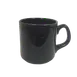 Steelite DCI118BK - Black Ceramic Mug, 12‑13 Oz, 3‑3/8" Dia x 3‑1/2" H, Oven Safe - 1 Dozen 2 image