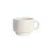 Steelite DCI127W Coffee Cup 3 oz (2-1/4\" Dia × 1-3/4\" H) White Ceramic, Oven/Microwave Safe, Stackable - 1 Dozen 1 image