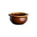 Steelite DCI12ALBD Onion Soup Bowl 7 Oz 4-1/2"x4"x2" Ceramic Oven/Microwave Safe Handle - 1 Dozen 1 image