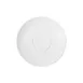 Steelite DCI143UW - White Ceramic Saucer, 6-3/4" Dia x 1-1/16" H, Oven/MW Safe, Lead-Free - 1 Dozen 1 image