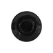 Steelite DCI150BK - Latte Saucer, 5.94" Round Black Ceramic Oven/Microwave Safe, Lead-Free - 1 Dozen 1 image