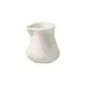 Steelite DCI200W Creamer Pitcher, 1.25 oz Ranch, 2-1/4"×1-3/4"W×2-1/2"H, White Ceramic - 1 Dozen 1 image