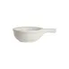 Steelite DCI26W - White Soup Bowl 13-18 oz 5-3/4" Dia 7-3/4" Handle x 2" H Oven Lead-Free - 1 Dozen 1 image
