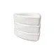 Steelite DCI357PW - 2 Oz White Ceramic Ramekin 3-1/2" x 3-1/2" x 1-1/8" Oven/Microwave Safe, 1 Dozen 1 image