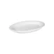 Steelite DCI549UW- Oval Ceramic Platter 9-3/8"Lx6"Wx1"H, Oven/Microwave Safe, Lead‑Free - 1 Dozen 1 image